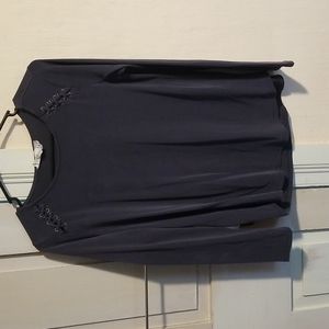 Gray, long sleeve shirt, L
